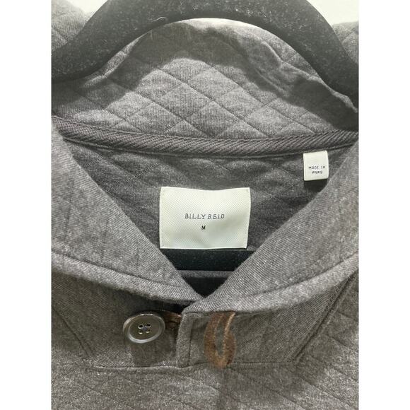 Billy Reid Dark Navy Shawl Collar Pullover Sweater Sz M - Picture 5 of 10